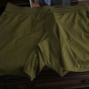 New With Tag The North Face Forest Green Active Shorts